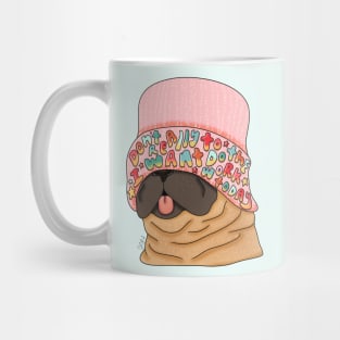 Lazy Pug Life Don't Wanna Do The Work Today Mug